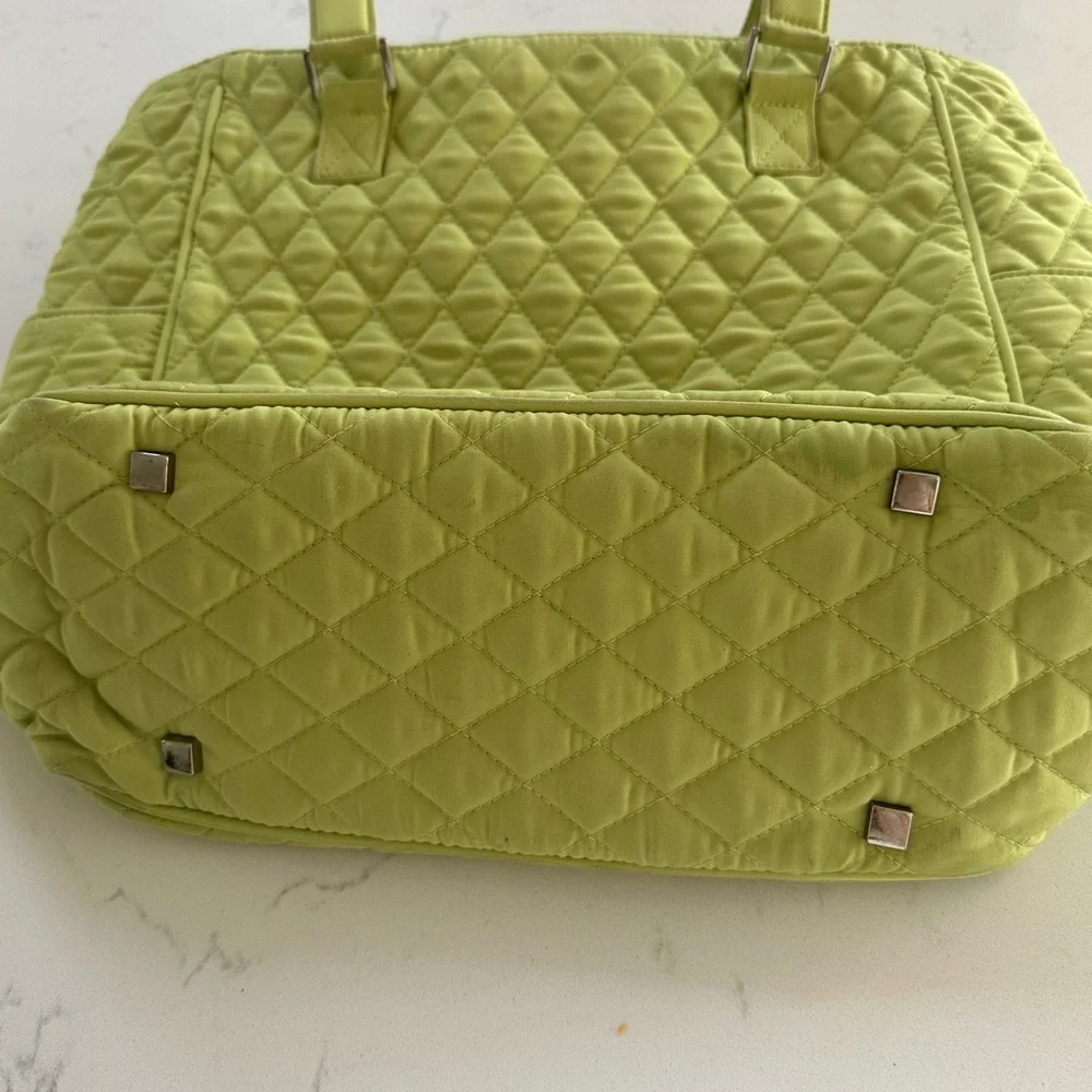 Vera Bradley Microfiber Shoulder Bag Quilted Bag